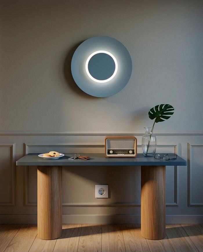 Arandela Led Dot Azul Mar Bivolt - image 1