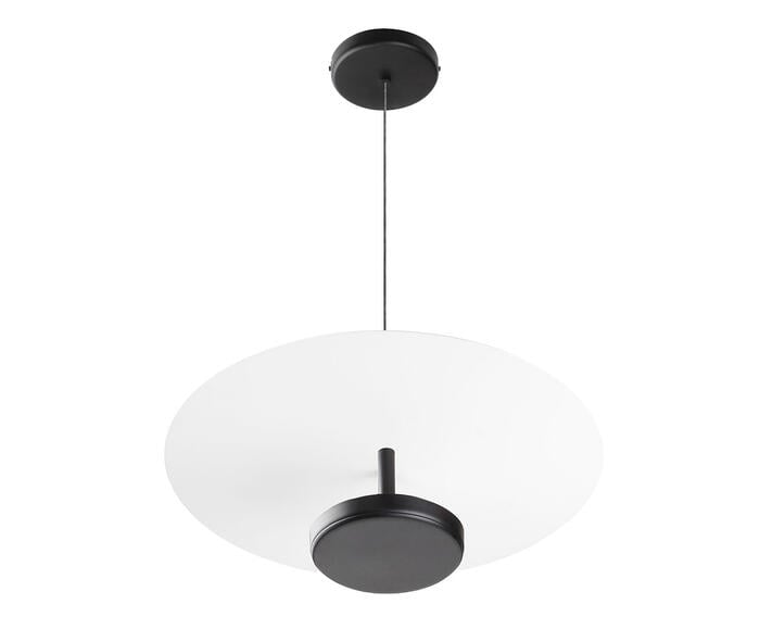 Pendente Led Slice Preto Bivolt - image 0