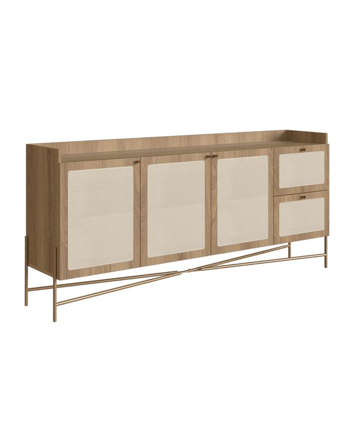 Buffet Industrial Hanover e Dourado - image 0