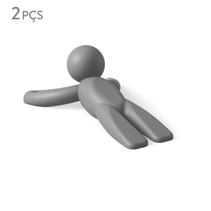 Jogo de Trava Porta Buddy - Cinza - image 1