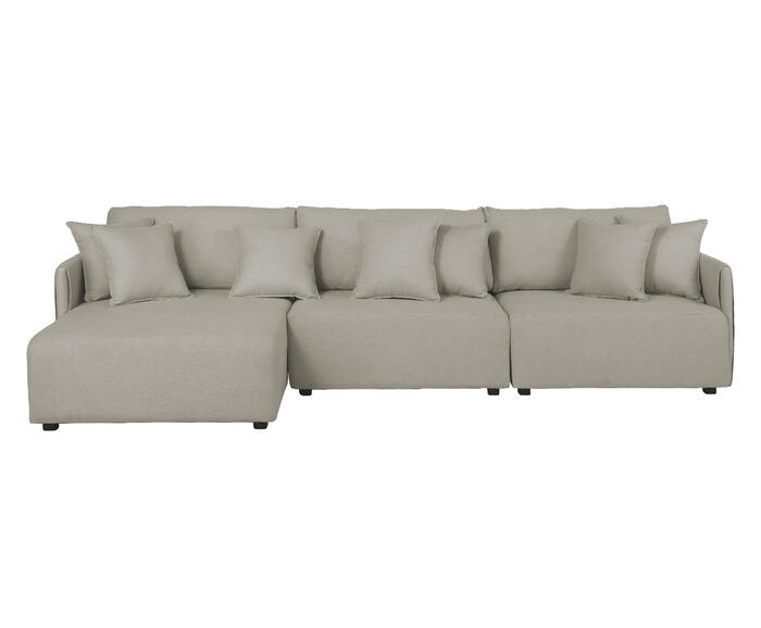 Sof&aacute; Toledo com Chaise Off White - image 0