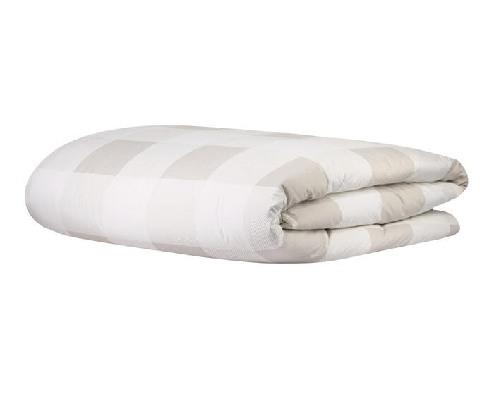 Duvet Maxi Vichy Cinza image number 0