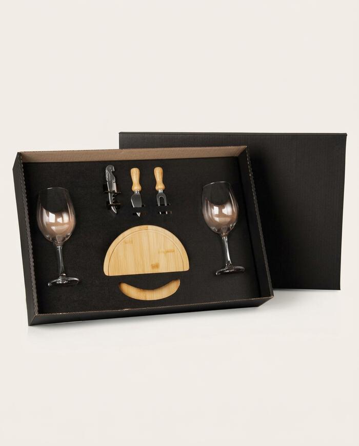 Jogo para Queijo e Vinho em Bambu Charmant image number 4