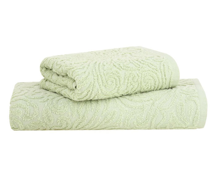 Jogo de Toalhas Liz Extra Soft Verde 2 pe&ccedil;as - image 0