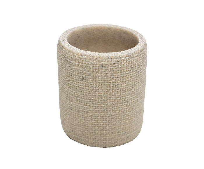 Porta-escova de Dente Linen Bege - image 0