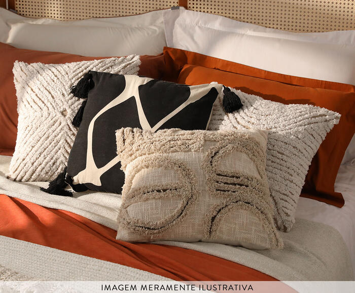 Capa de Almofada Tossini Bege - image 1