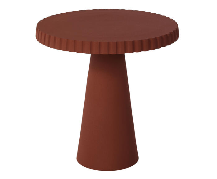 Mesa Lateral de Metal Rhea Terracota - image 0