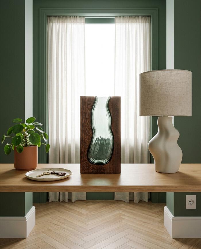 Vaso Decorativo Marrom - image 1