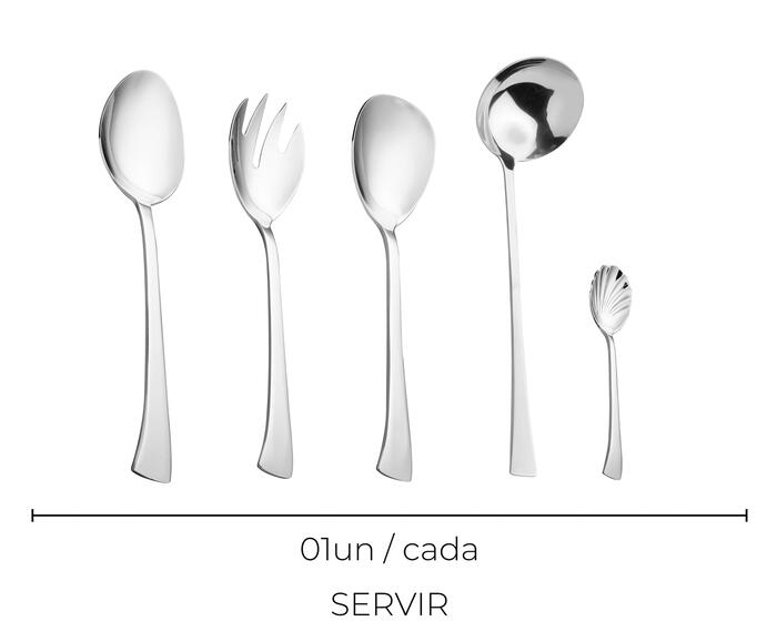 Faqueiro em A&ccedil;o Inox Berna - image 1