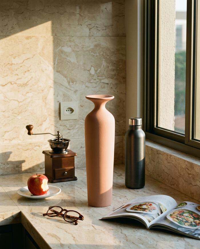 Vaso em Cer&acirc;mica Sidious - Terracotta - image 1