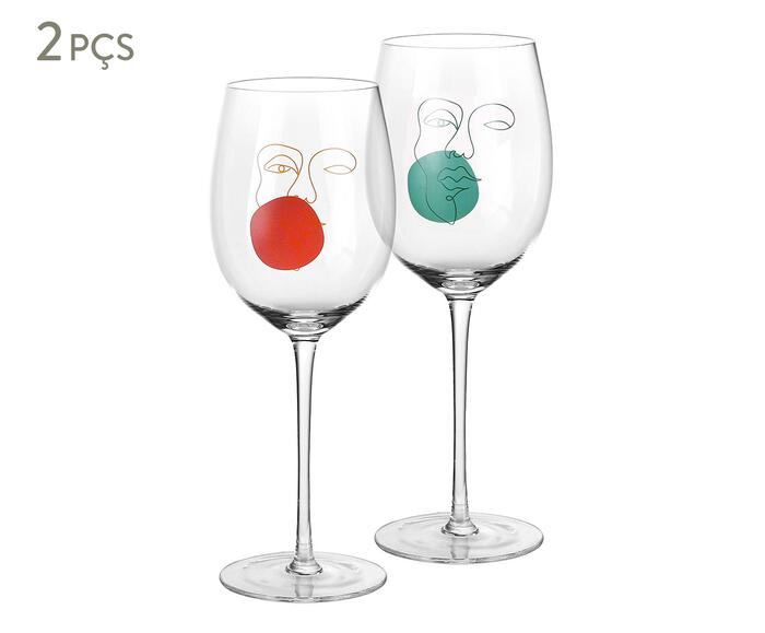 Jogo de Ta&ccedil;as para Vinho Lagrotta - image 0