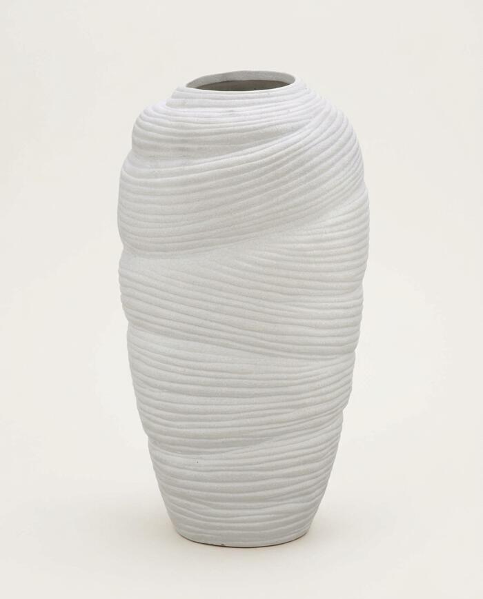 Vaso em Cer&acirc;mica Satete II - Off White image number 4