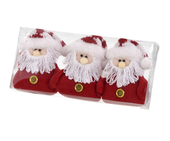 Jogo de Enfeite para Pendurar Papai Noel - image 0