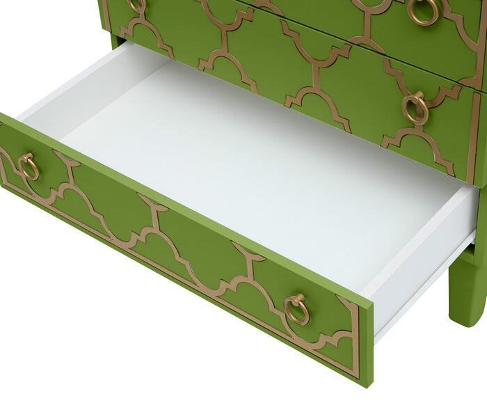 Mesa de Cabeceira Marrocos Olivedrab - Verde Musgo image number 4