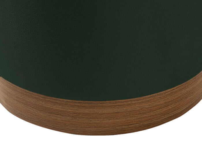 Puff em Veludo Harlow Pequeno Verde image number 4