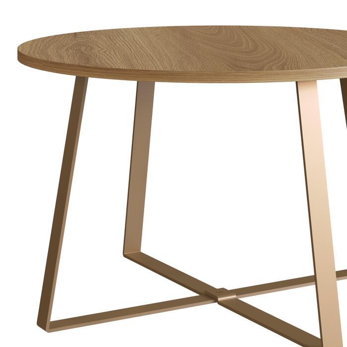 Mesa de Centro Ollier Dourada II image number 3