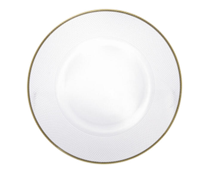 Sousplat com Fio Dourado Thin Edge image number 0