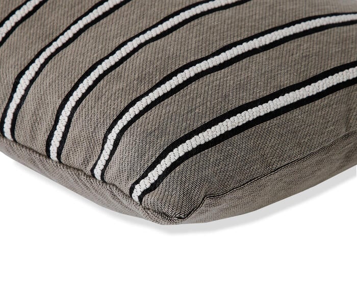 Capa de Almofada Retangular Jacquard Marais Cinza image number 3