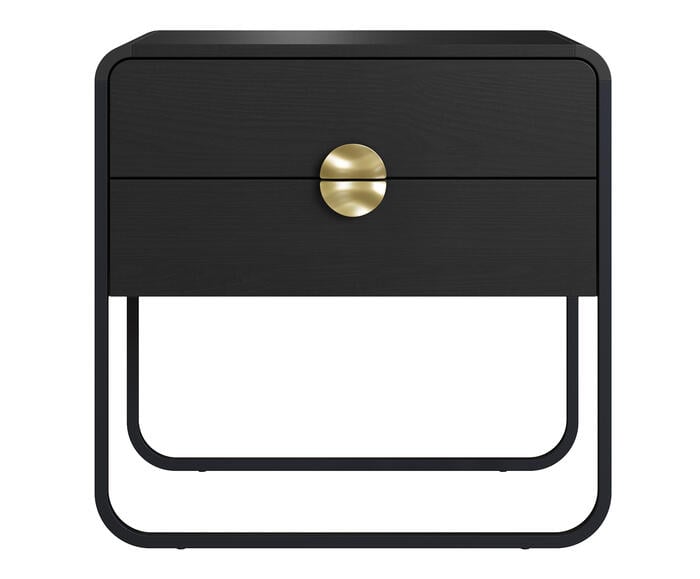 Mesa de Cabeceira Luna II- Nero - image 0