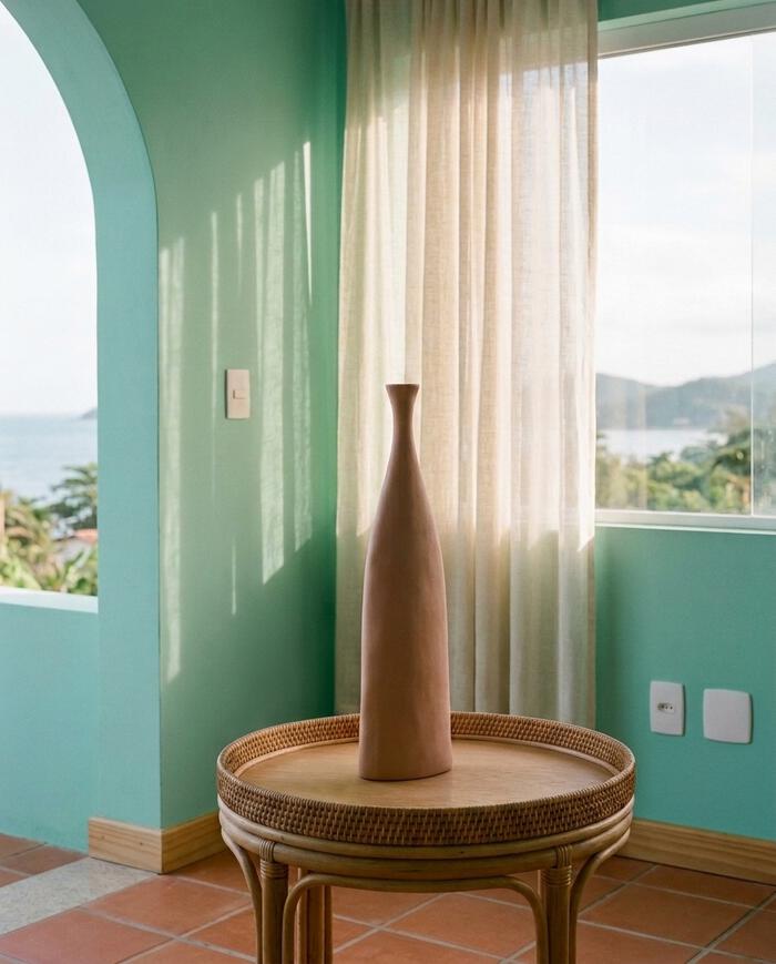 Vaso em Cer&acirc;mica Maul I - Terracotta - image 1