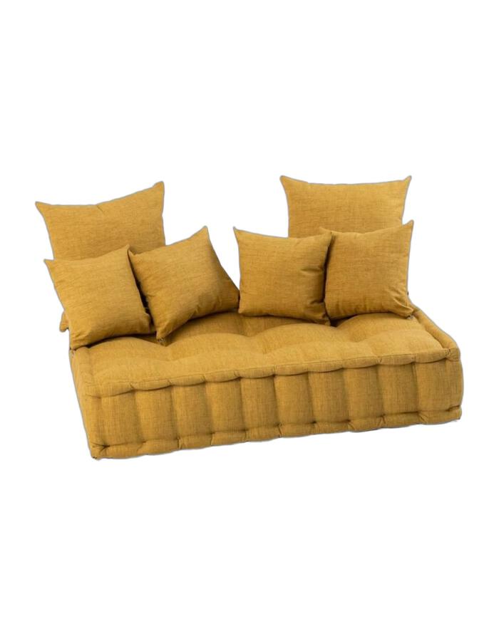Futon Turco Impermeabilizado Mostarda - image 0