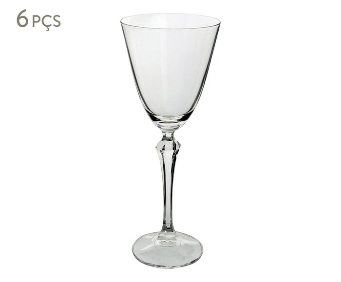 Jogo de Ta&ccedil;as em Cristal para Vinho Tinto Elizabeth - image 0