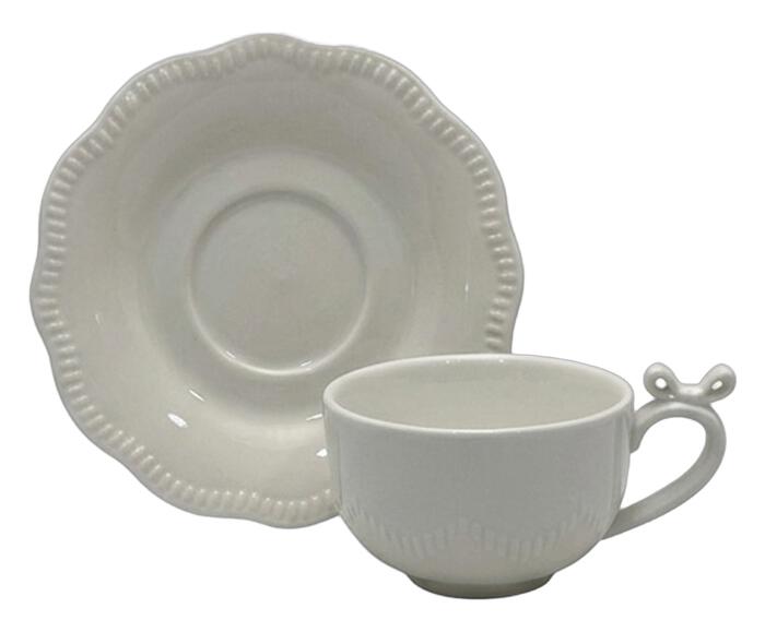 Jogo de X&iacute;caras para Ch&aacute; em New Bone China Lacet - image 1