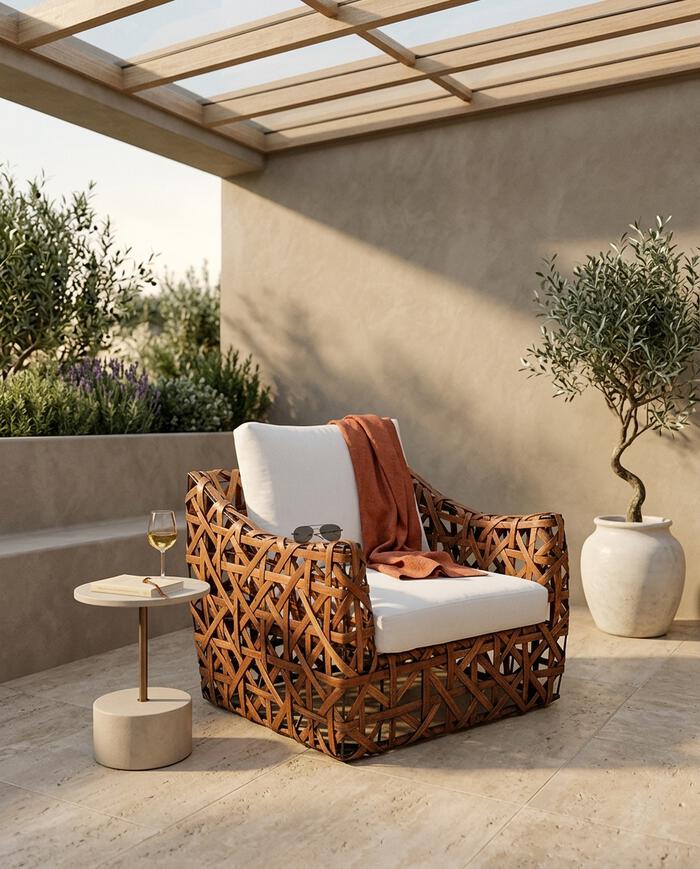 Poltrona Oriente - Marrom image number 2