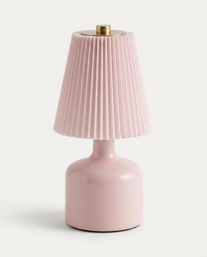 Lumin&aacute;ria de Mesa Tinny Rosa image number 2