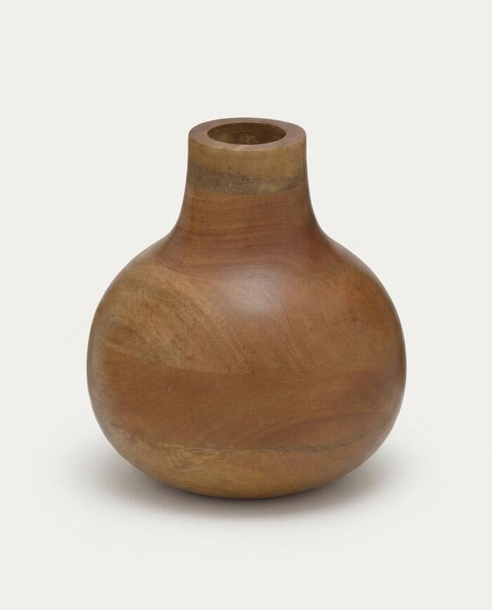 Vaso em Madeira Dresdin - Marrom image number 2