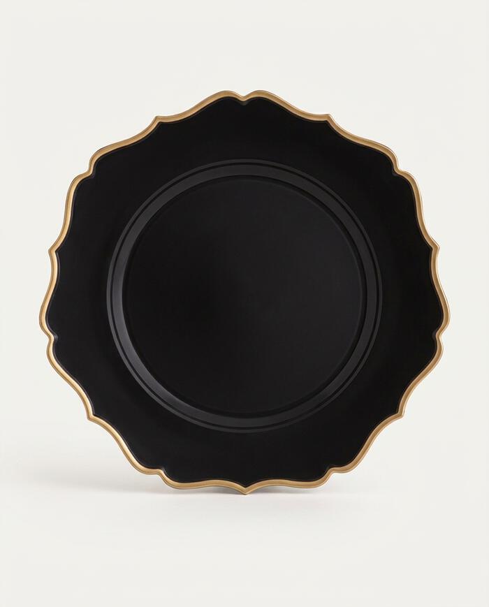 Sousplat - Rosalind - Preto - image 0