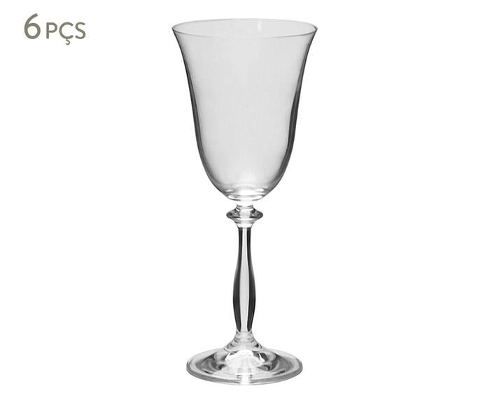 Jogo de Ta&ccedil;as para Vinho Tinto em Cristal Angela - image 0