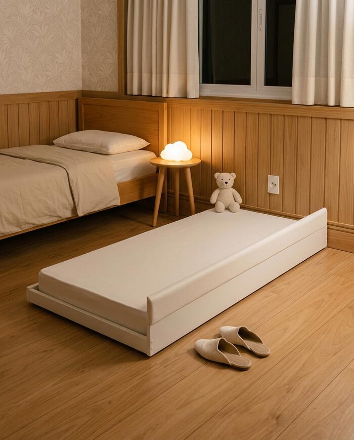 Cama Auxiliar Valentina - Branca image number 2