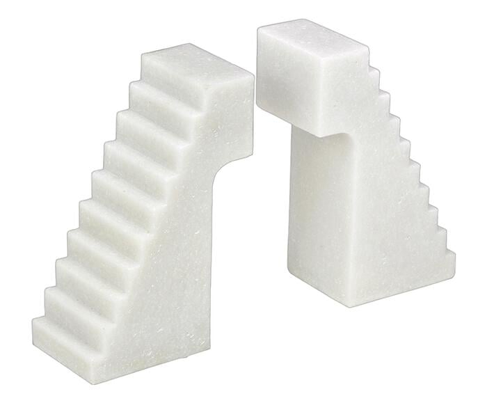 Porta-livros Escada Branco - image 0