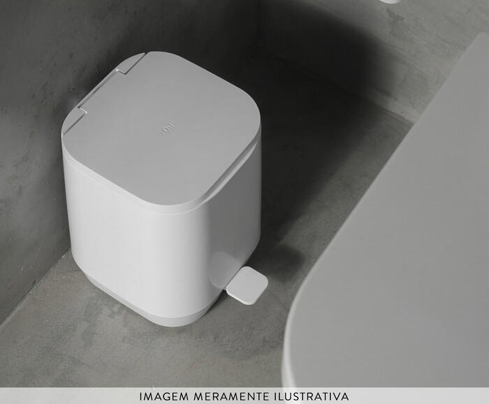 Escova Sanit&aacute;ria de Piso e Parede Aura Branco - image 1