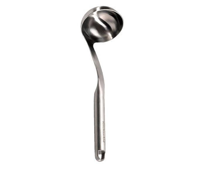 Colher Premium Ladle Brushed Stainless Steel image number 0