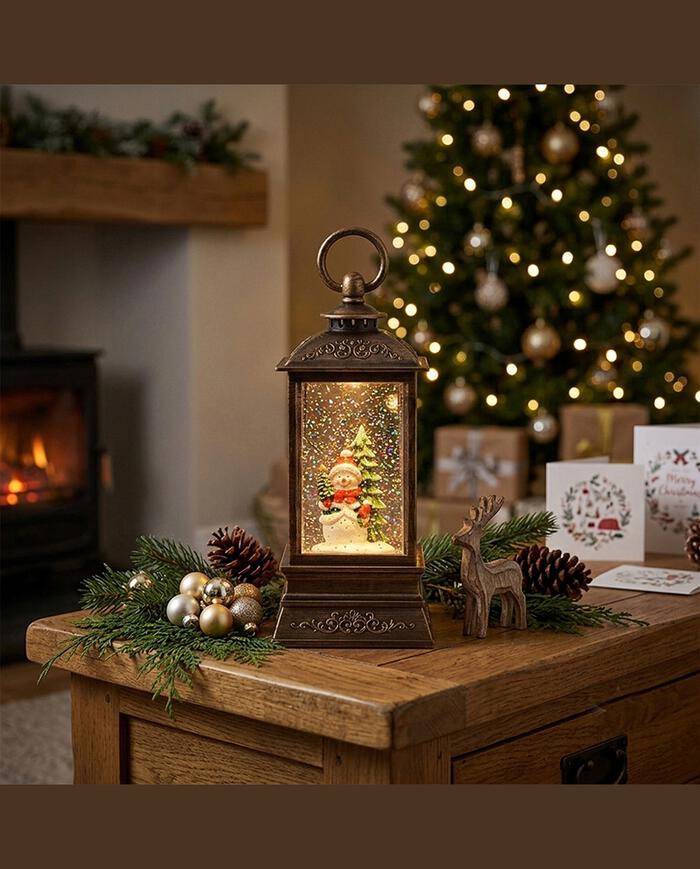 Lanterna Natalina Boneco de Neve image number 1