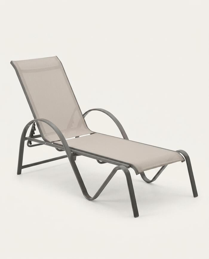 Chaiselongue Santarem - Marrom - image 1
