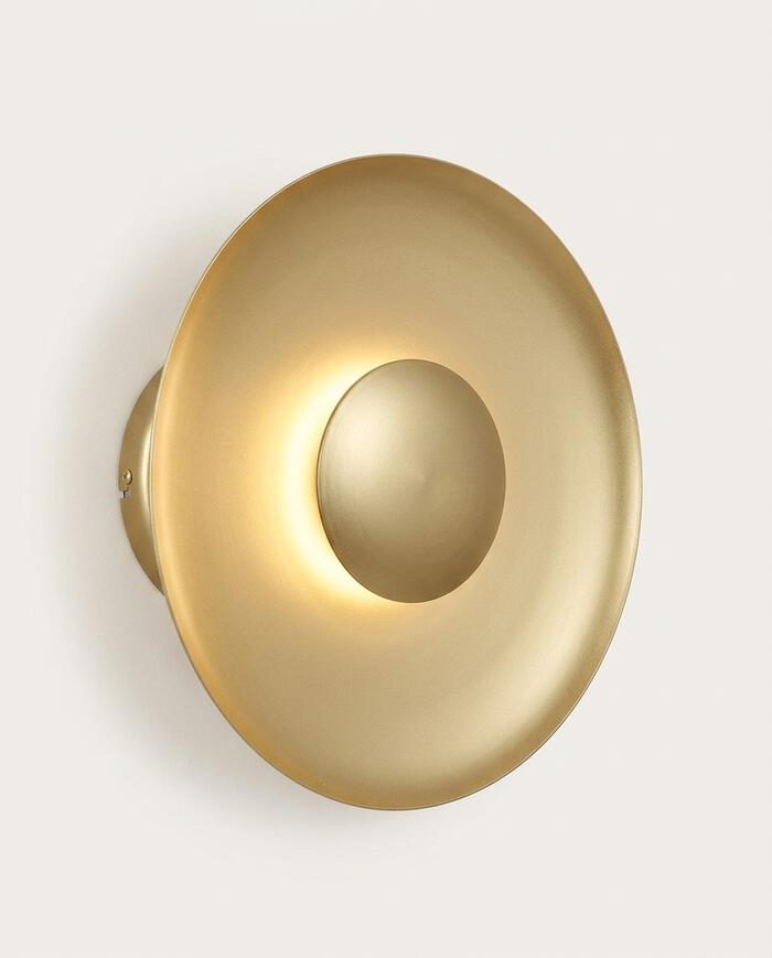 Arandela Led Dot Dourado Ono Bivolt - image 1