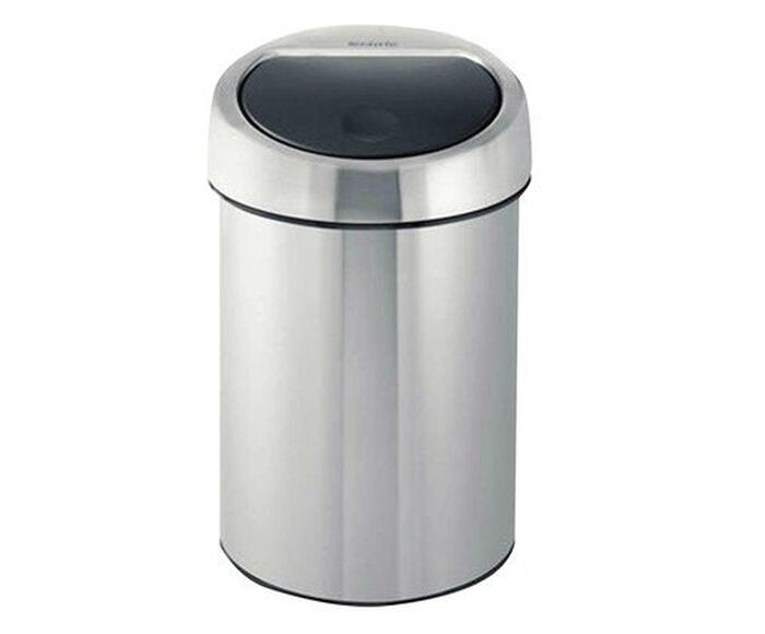 Lixeira em Inox Touch Bin Cromada - image 0