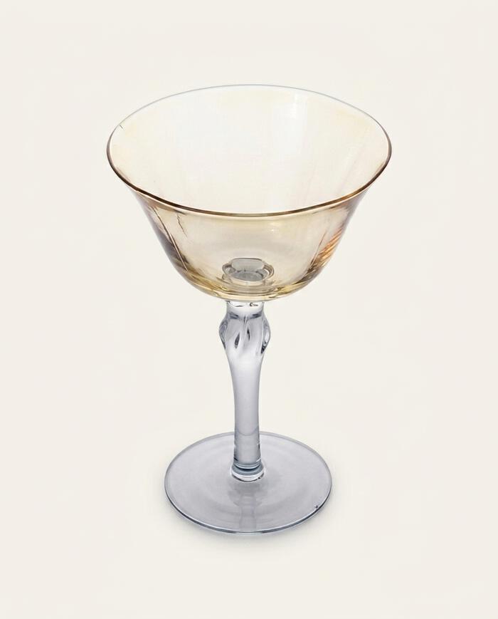 Ta&ccedil;a para Martini Atena Amarelo e Cinza image number 3