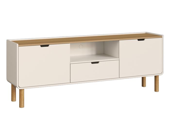 Rack Org&acirc;nico Madeira Aura Off White image number 1