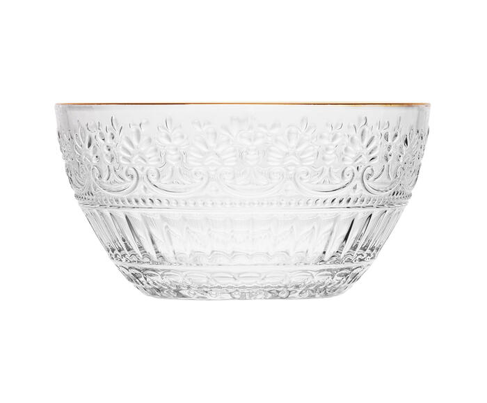 Jogo de Bowls com Fio Dourado Mauve - image 1