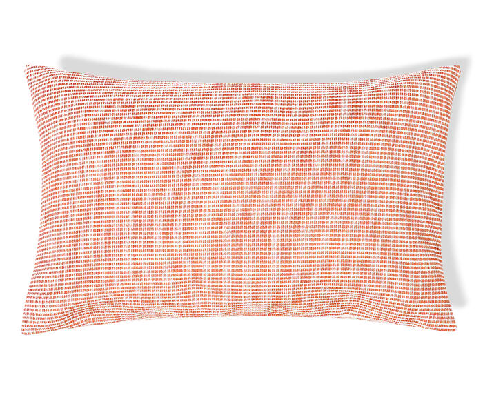 Capa de Almofada Retangular Tear Tweed Terracota - image 0