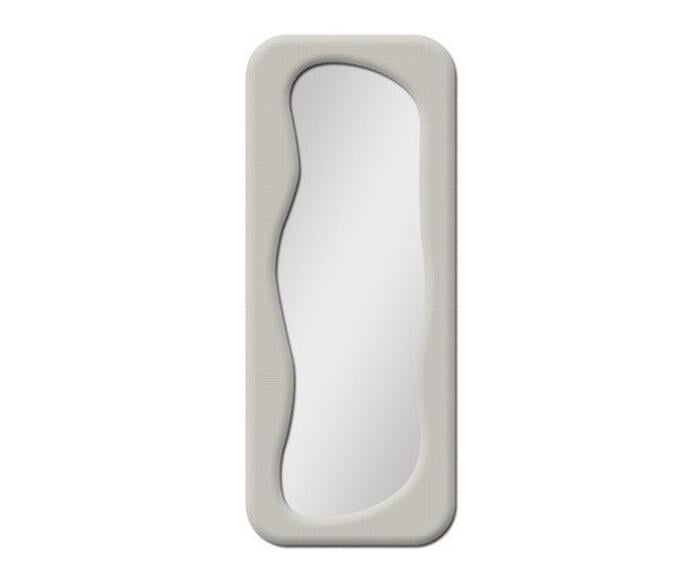 Espelho de Ch&atilde;o em Boucl&ecirc; Mil&atilde;o Off-White - image 0