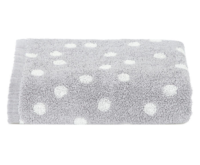 Toalha de Rosto Fio Tinto - Polka Dot - image 1