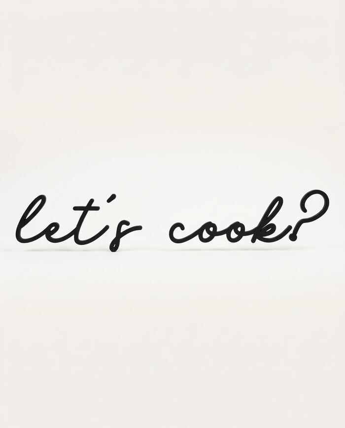 Adorno De Parede Lets Cook - image 0