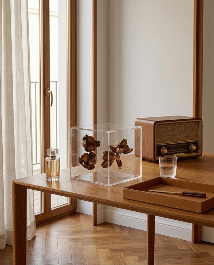 Caixa Decorativa Zeitz Bronze - image 1