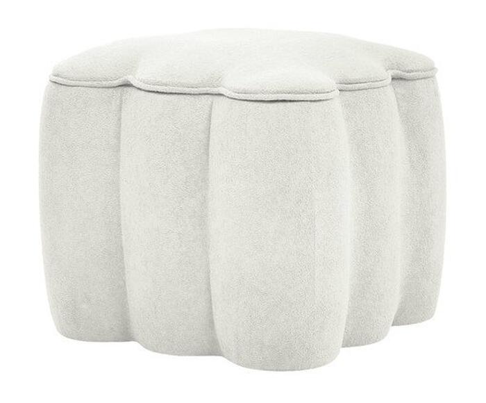 Puff Quadrado Boucle Pitanga - image 0