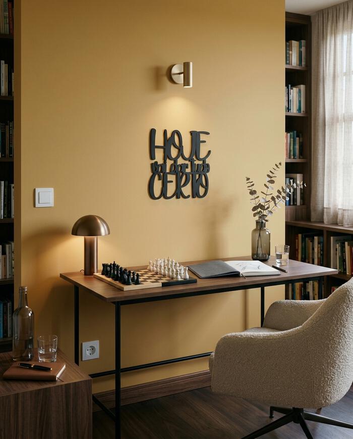 Decorativo de Parede Hoje Vai Dar Tudo Certo - image 1